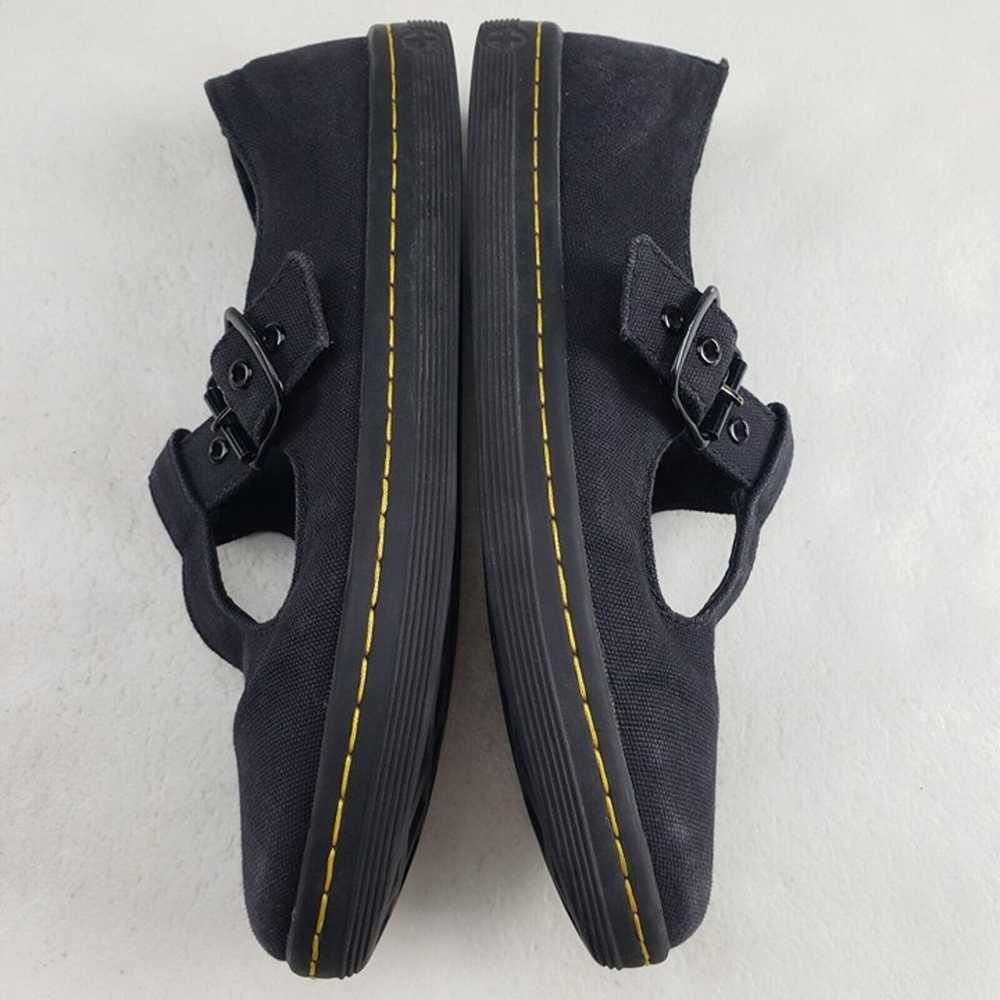 Dr Martens Woolwich T Bar Shoe Womens 7 Black Can… - image 5