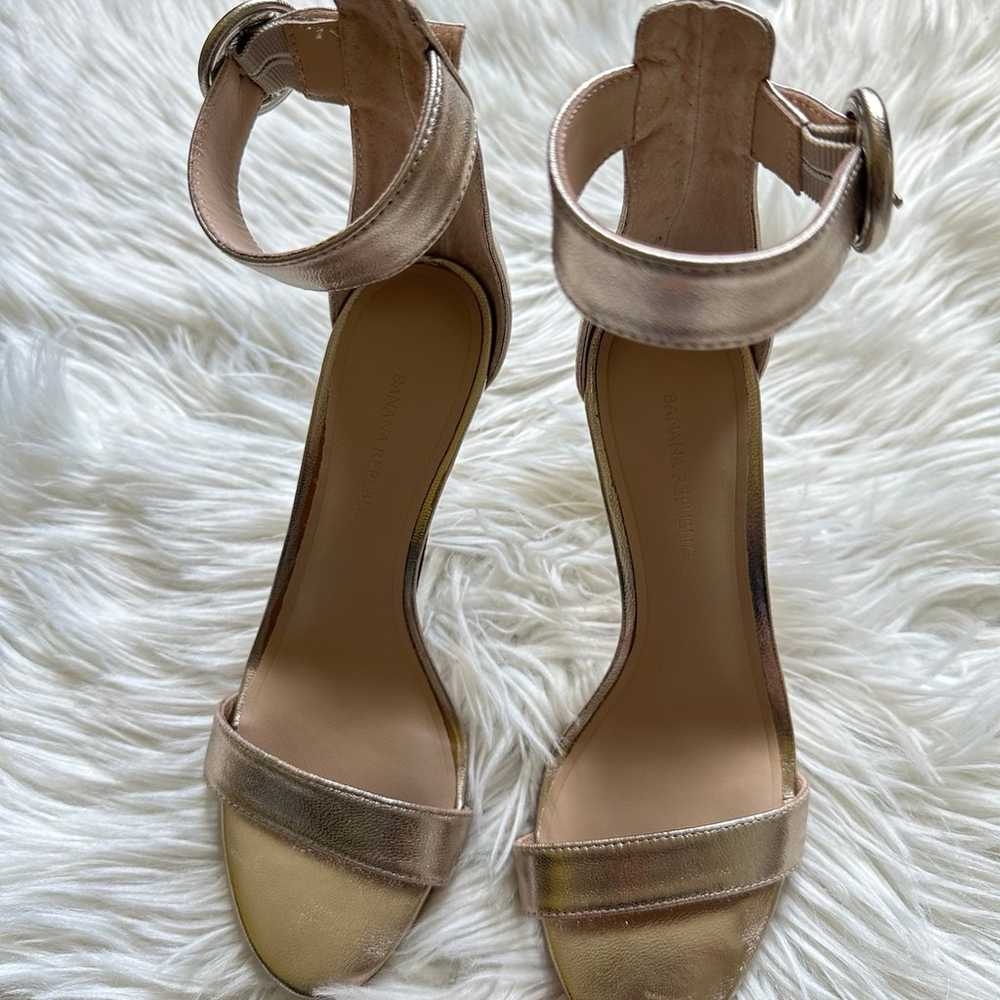 Banana Republic genuine leather Bare heels - image 5