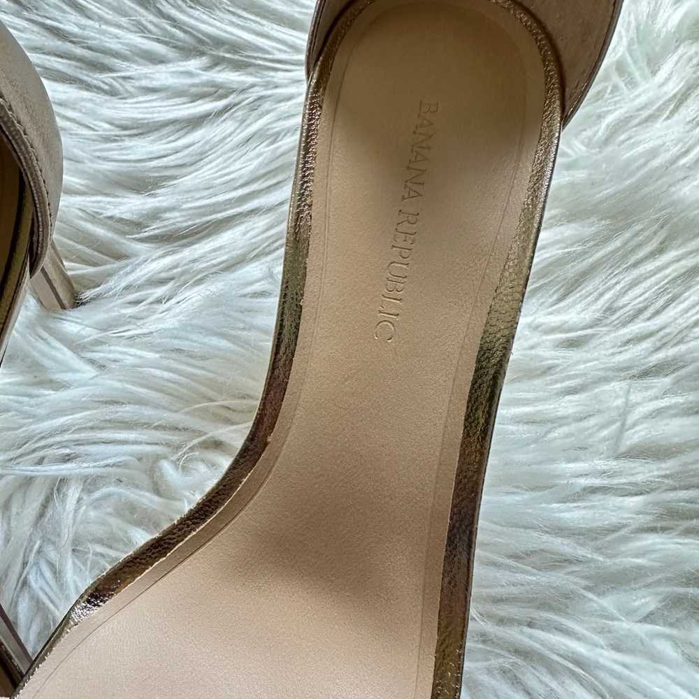 Banana Republic genuine leather Bare heels - image 6