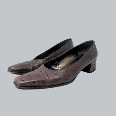 Vintage 90s Stuart Weitzman Womens Heels Pumps Sh… - image 1