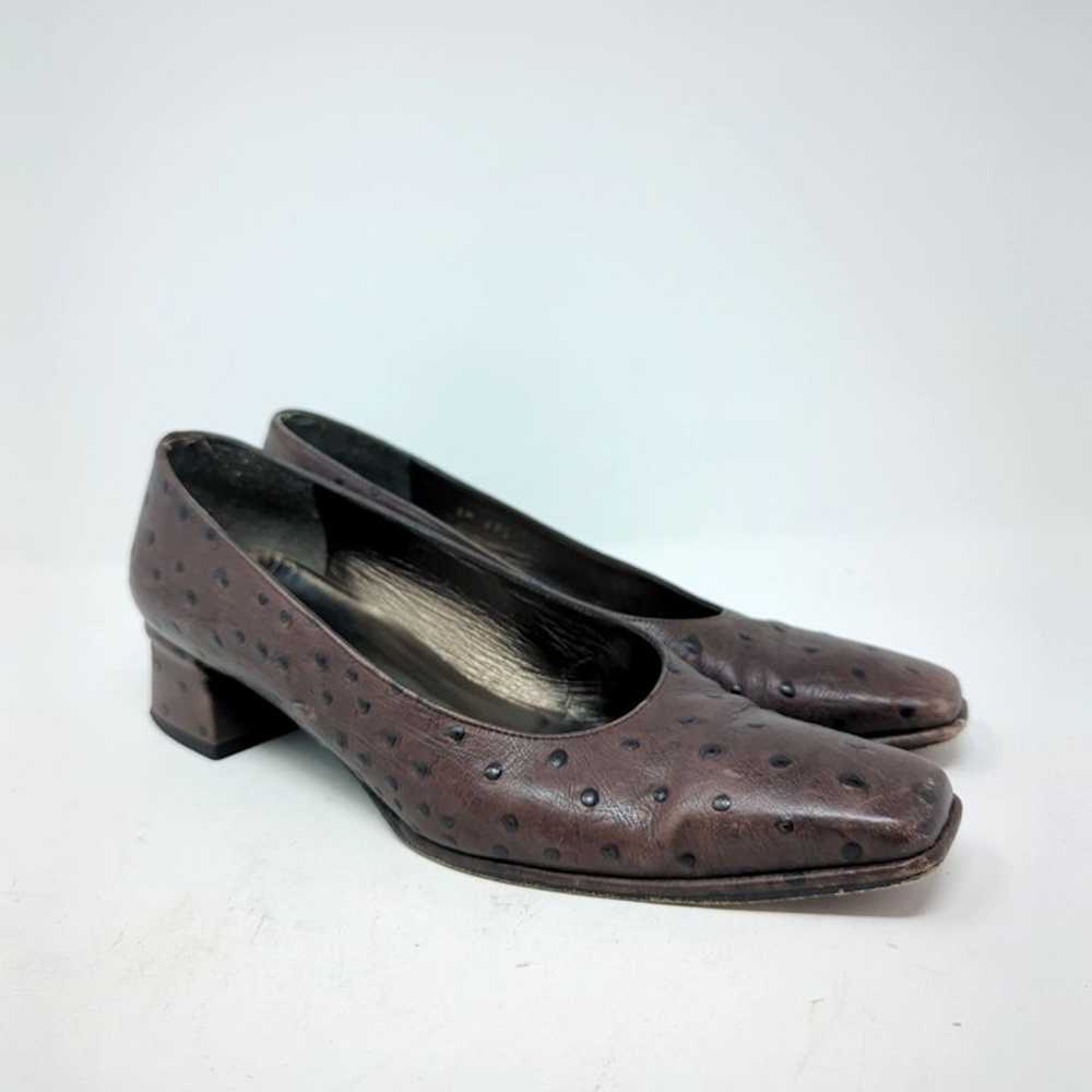Vintage 90s Stuart Weitzman Womens Heels Pumps Sh… - image 6