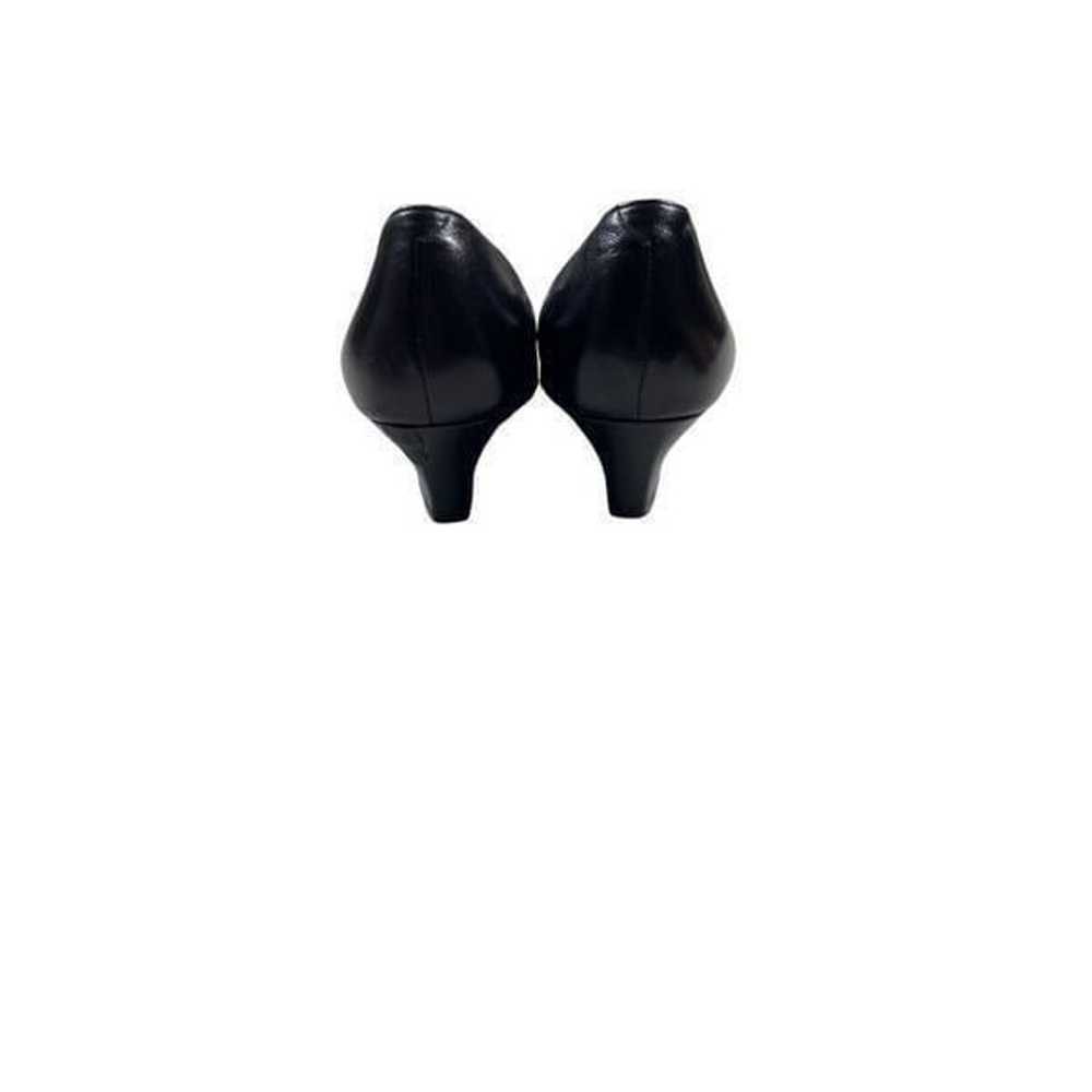 Nina Ricci Women's Black Genuine Leather Pumps He… - image 6
