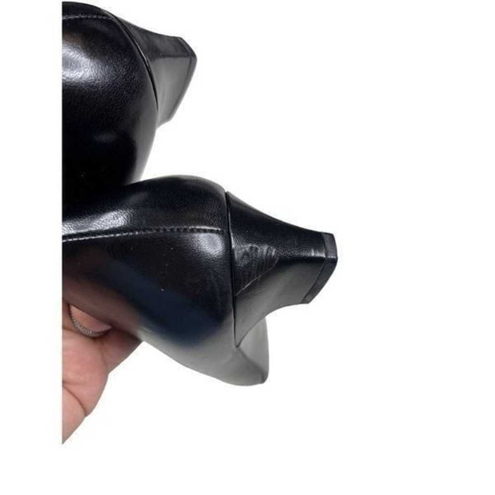Nina Ricci Women's Black Genuine Leather Pumps He… - image 9