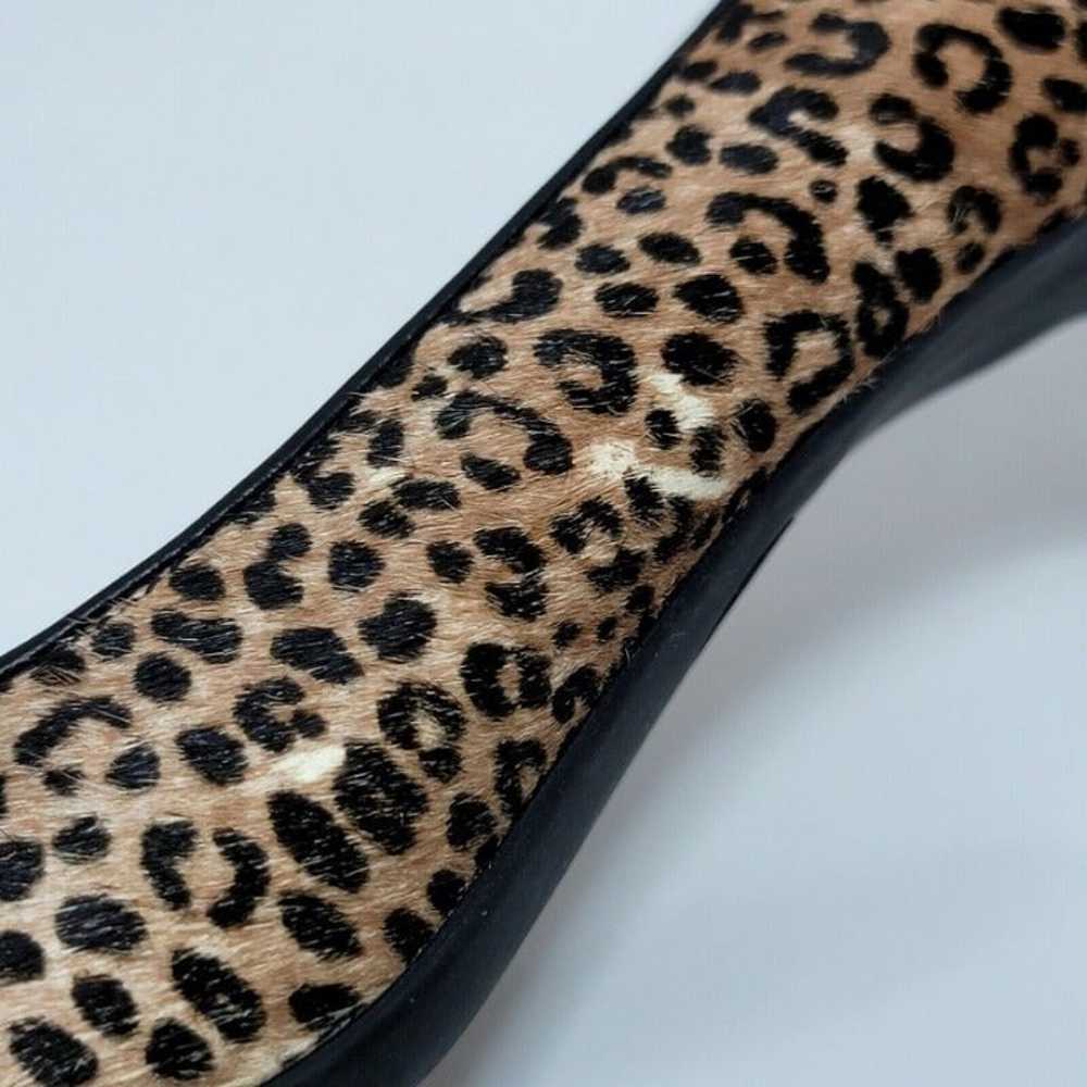 MICHAEL KORS COLLECTION Gretel Leopard Print Calf… - image 8
