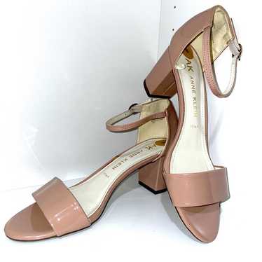 Anne Klein Patent Leather Low Sandals - image 1