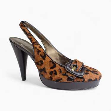 Linea Paolo ✦ Vintage Cheetah Print Heels - image 1