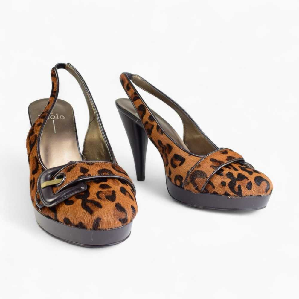 Linea Paolo ✦ Vintage Cheetah Print Heels - image 2