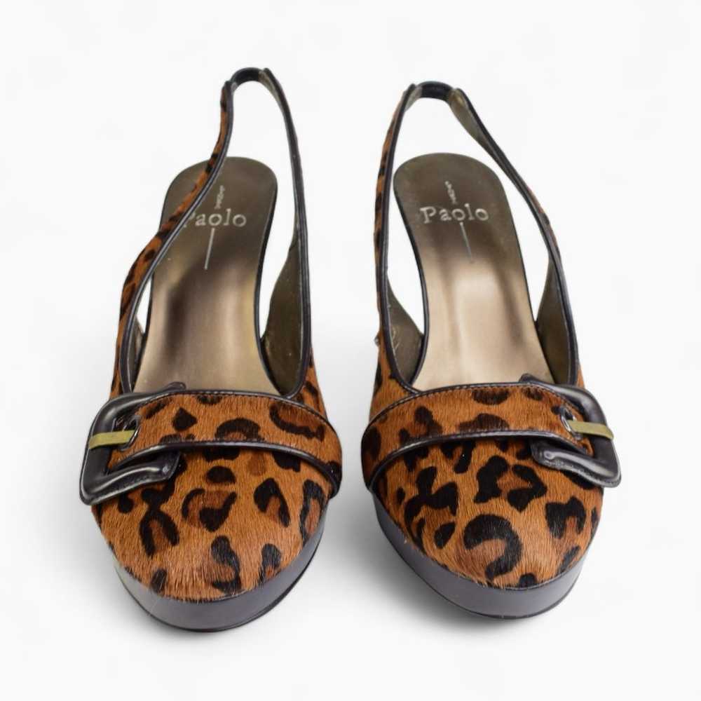 Linea Paolo ✦ Vintage Cheetah Print Heels - image 3