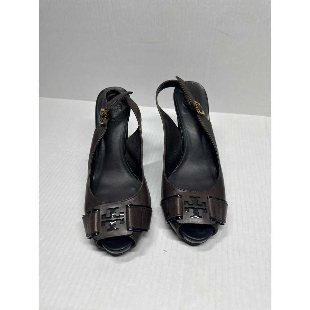 Tory Burch High Heel Dress Sandal Peep Toe Slingb… - image 1