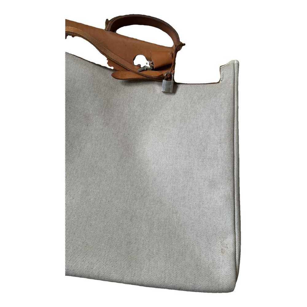 Hermès Herbag cloth handbag - image 2