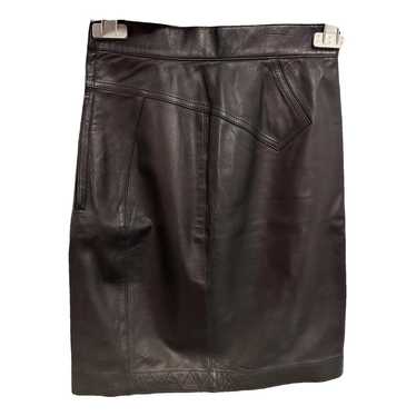 Alaïa Leather skirt - image 1