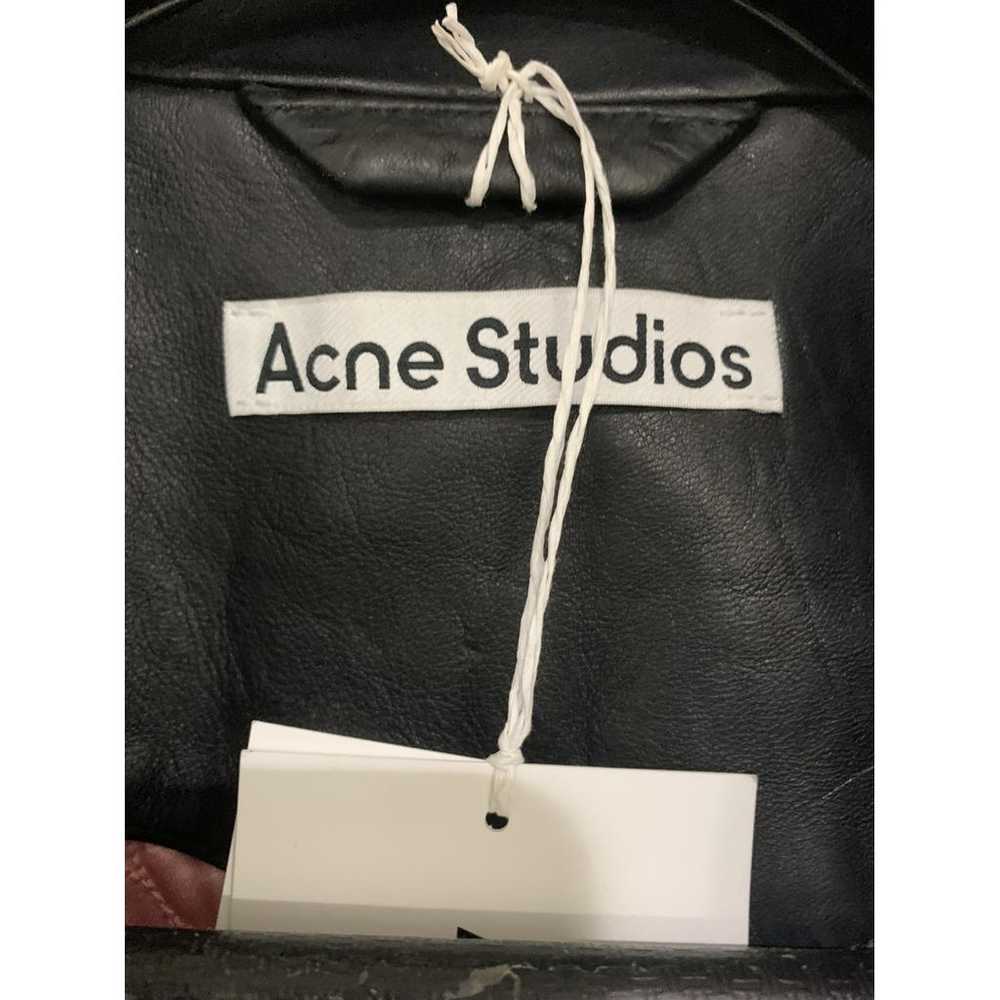 Acne Studios Leather jacket - image 2