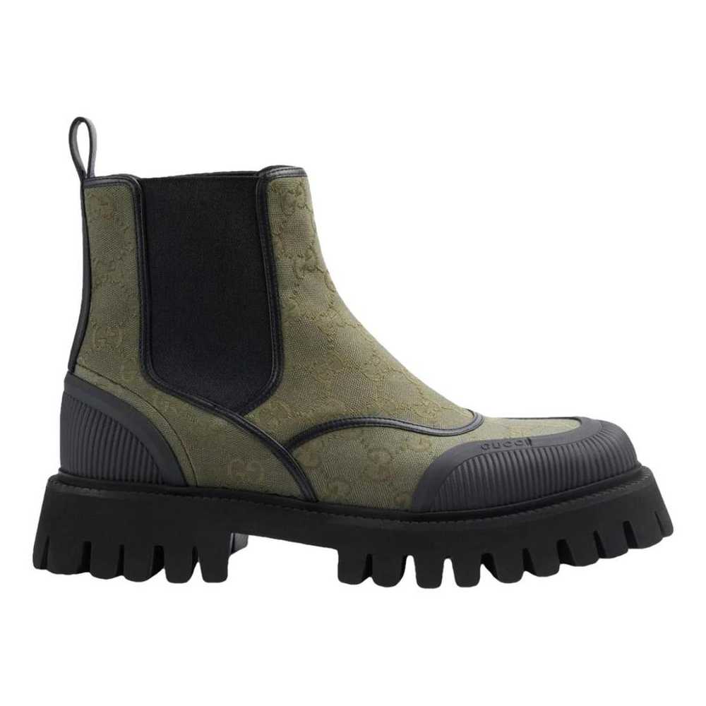 Gucci Cloth boots - image 1