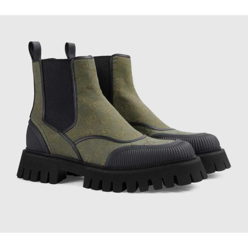 Gucci Cloth boots - image 2