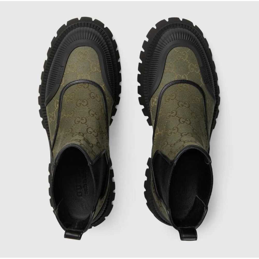 Gucci Cloth boots - image 3