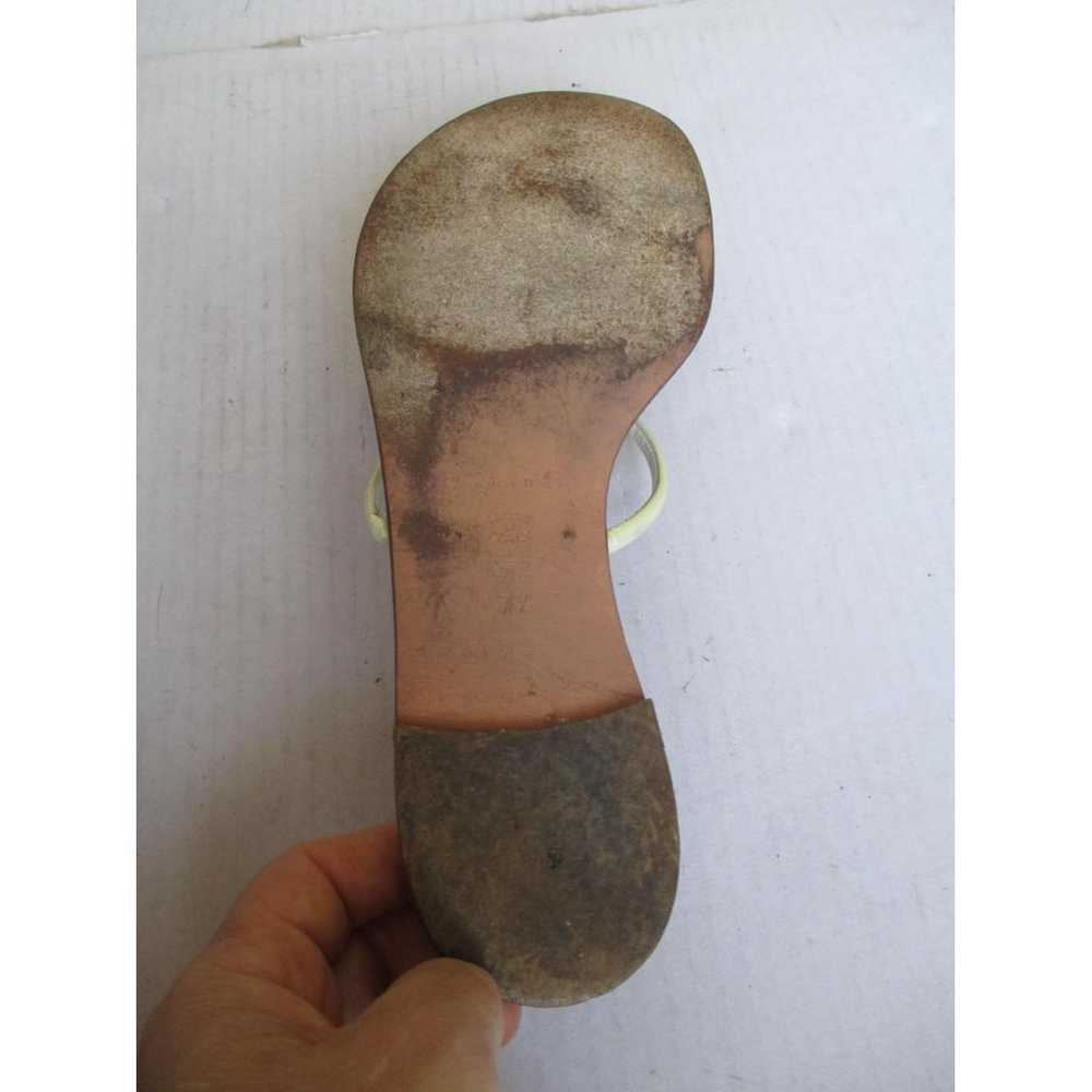 Casadei Patent leather flip flops - image 4