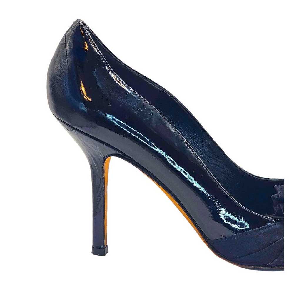 Kate Spade Black Patent Leather High Heel Pump wi… - image 7