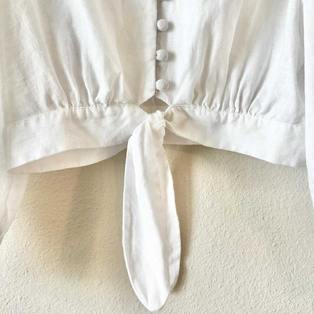 Reformation Linen blouse - image 4