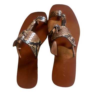 Zimmermann Leather sandal