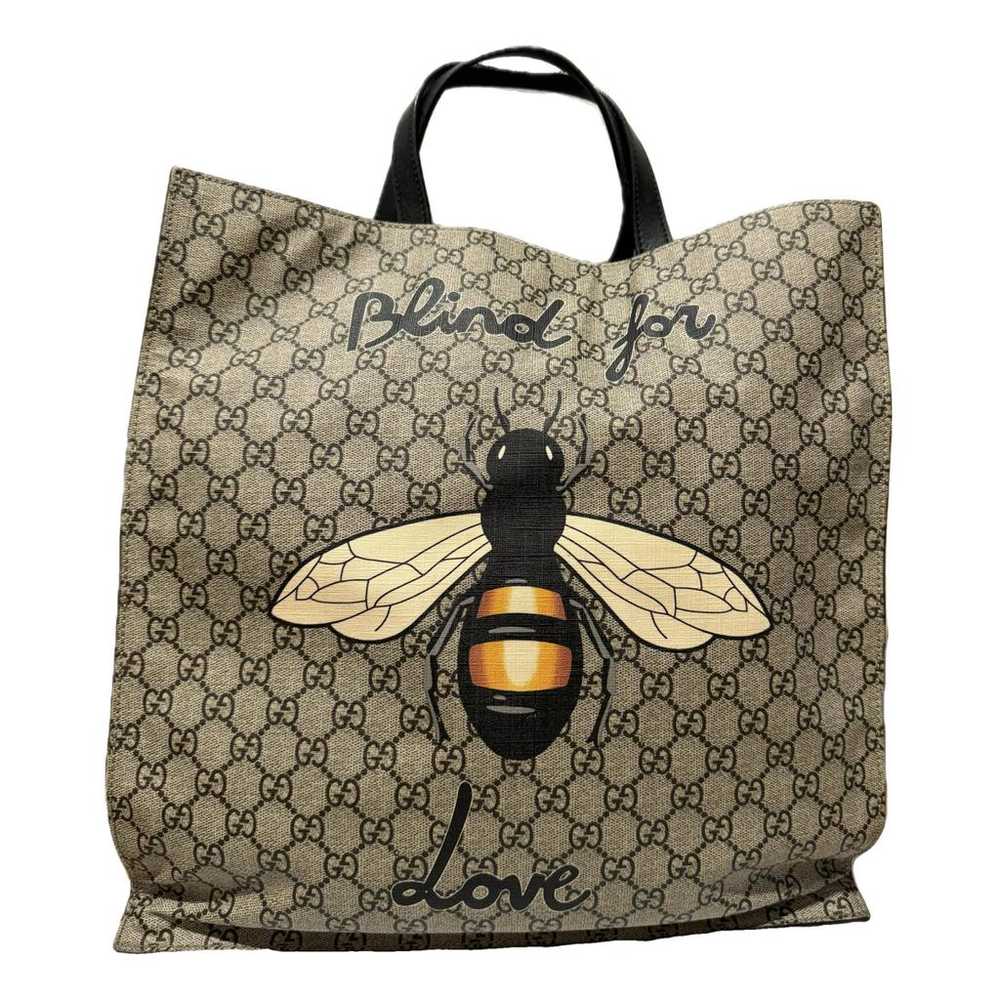 Gucci Bestiary tote leather tote - image 1