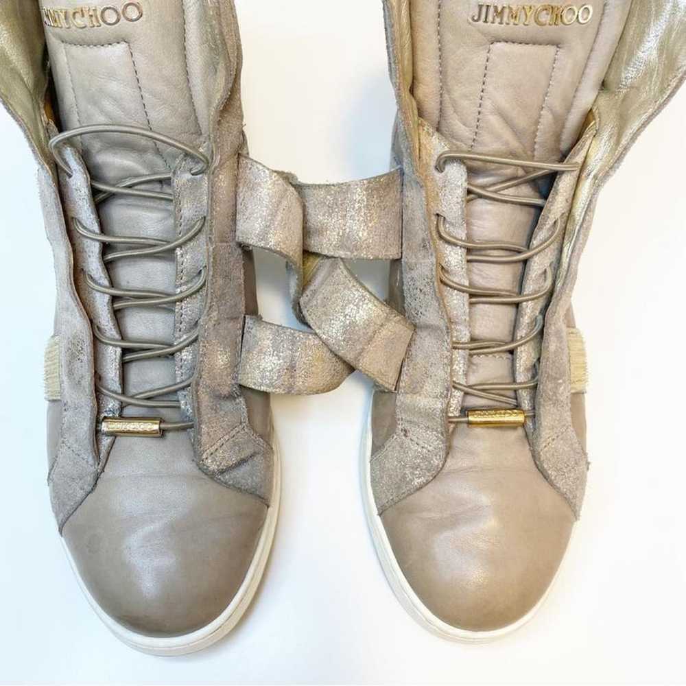 Jimmy Choo Leather trainers - image 10