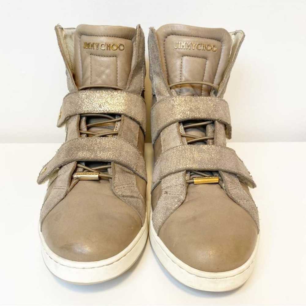 Jimmy Choo Leather trainers - image 4
