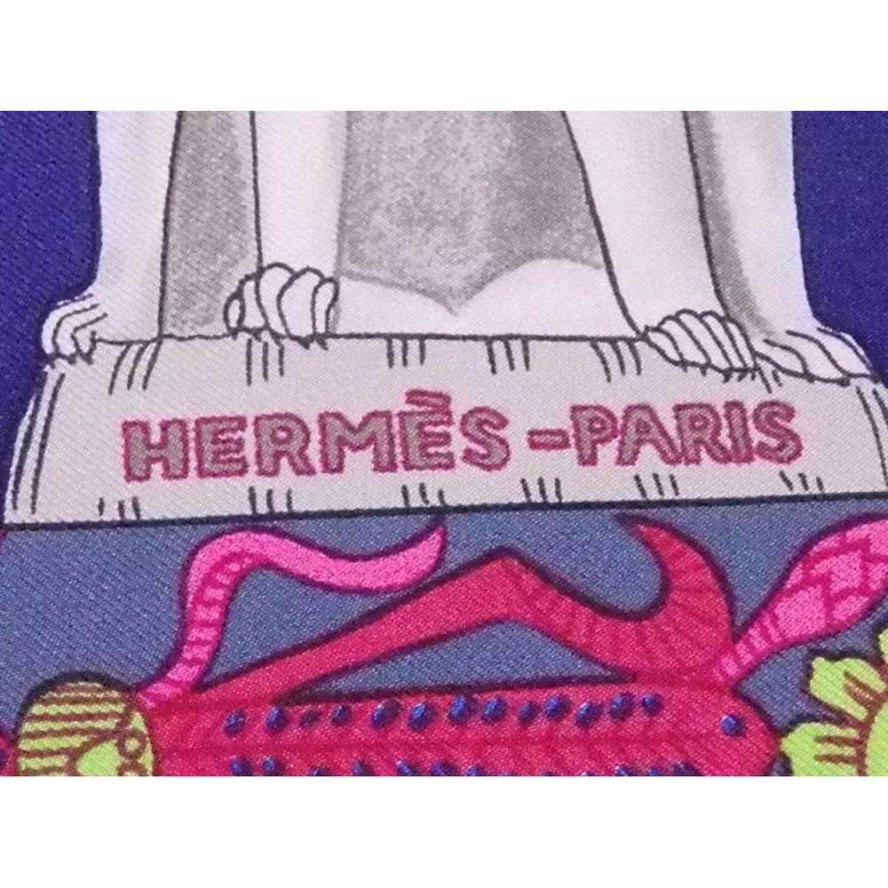 Hermès Carré Géant silk 140 silk scarf - image 5