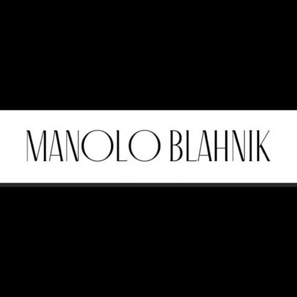 Manolo Blahnik Blue suede pumps like New - image 2