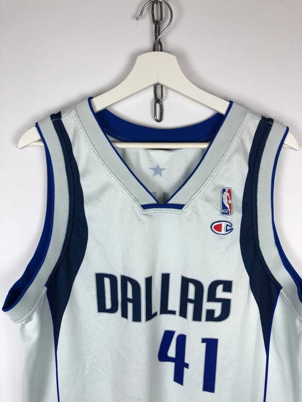 Champion × NBA × Vintage Champion NBA Jersey Dall… - image 3