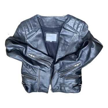 Shine Blossom Leather biker jacket - image 1