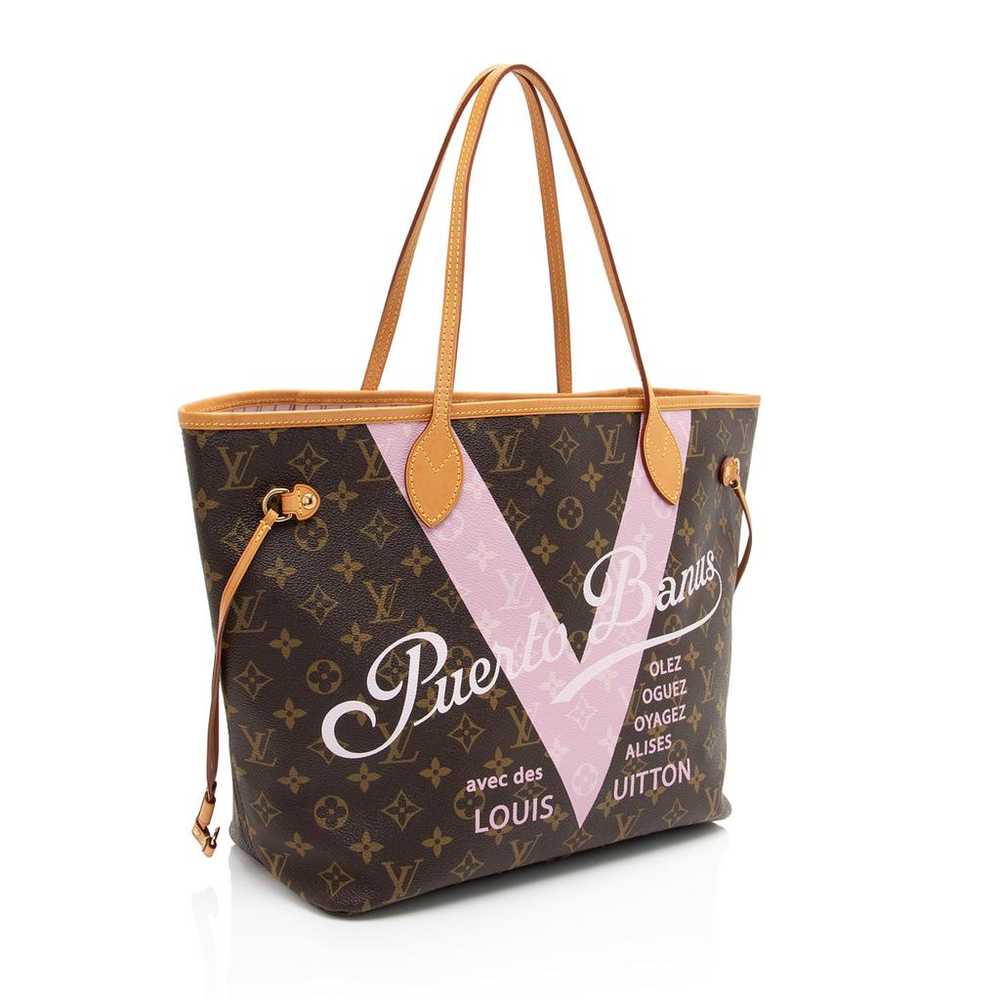 Louis Vuitton Neverfull cloth tote - image 2