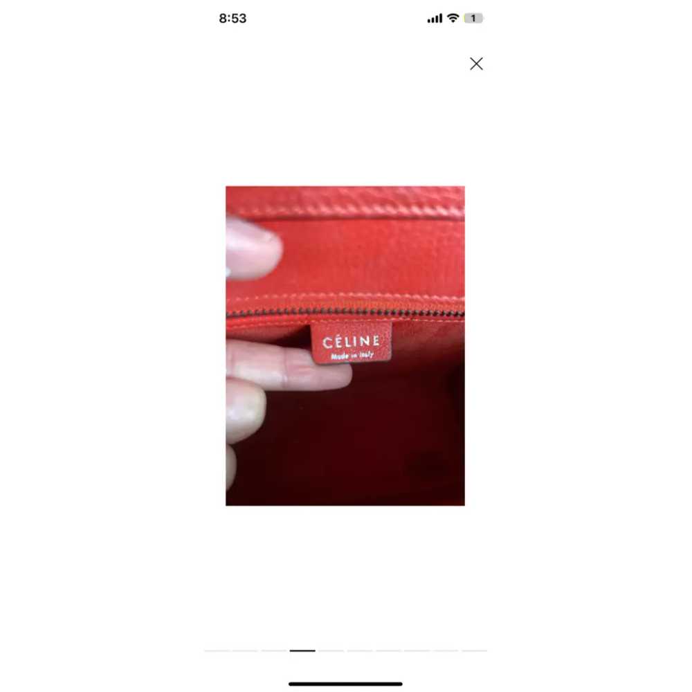 Celine Luggage leather mini bag - image 2