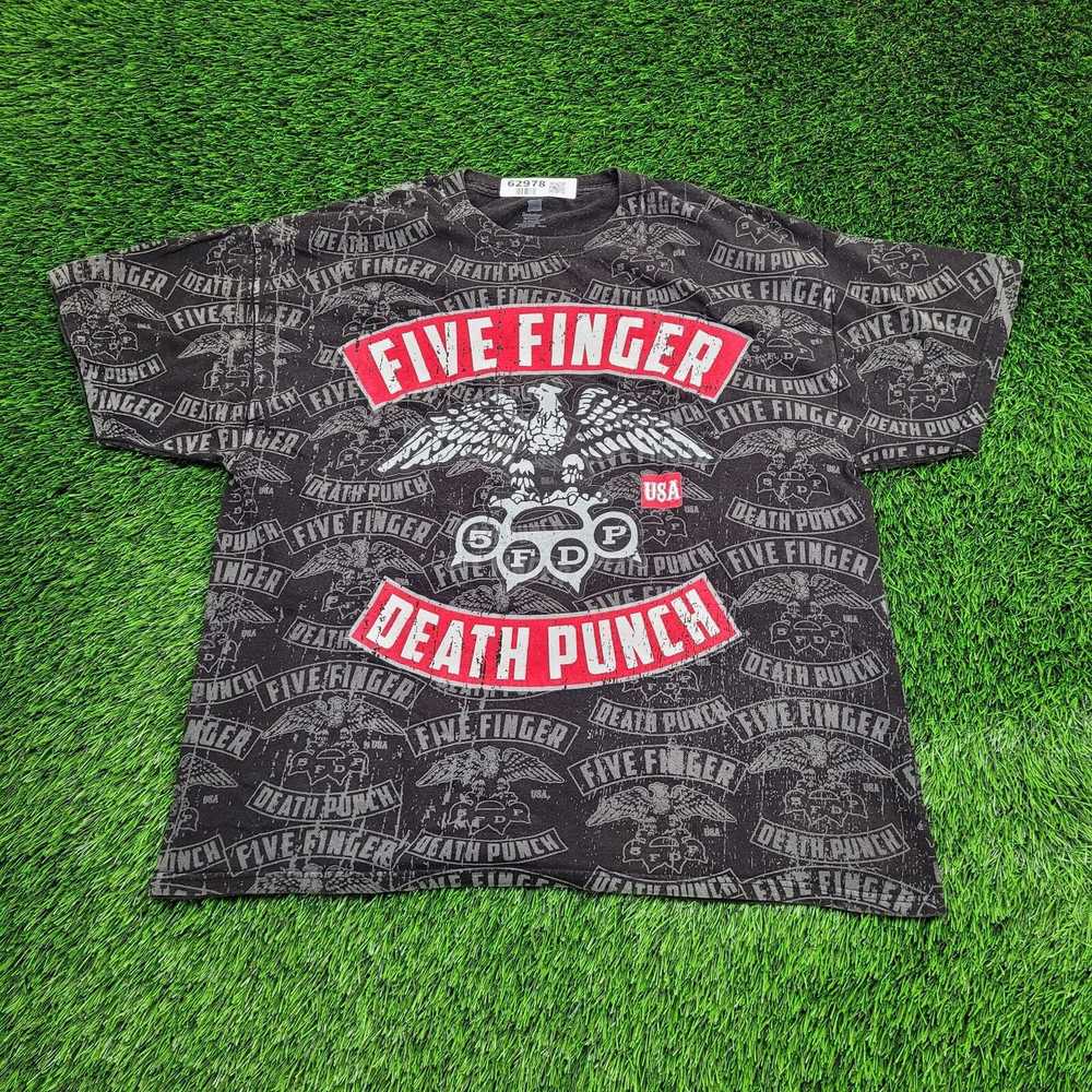 Hanes 5FDP Five-Finger-Death-Punch Band Shirt XL-… - image 1