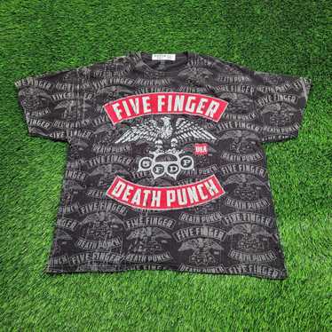 Hanes 5FDP Five-Finger-Death-Punch Band Shirt XL-… - image 1