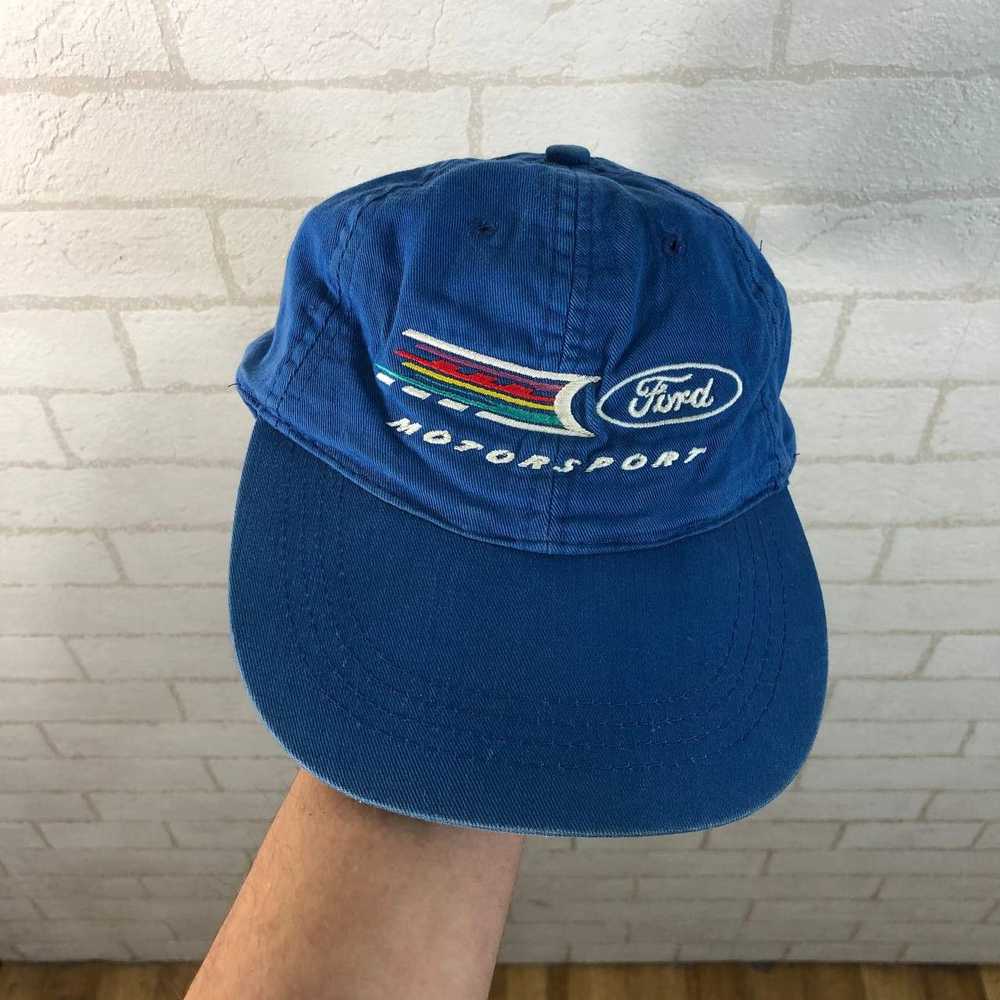 NASCAR Vintage Ford Racing Nascar Beanie Hat Skul… - image 2