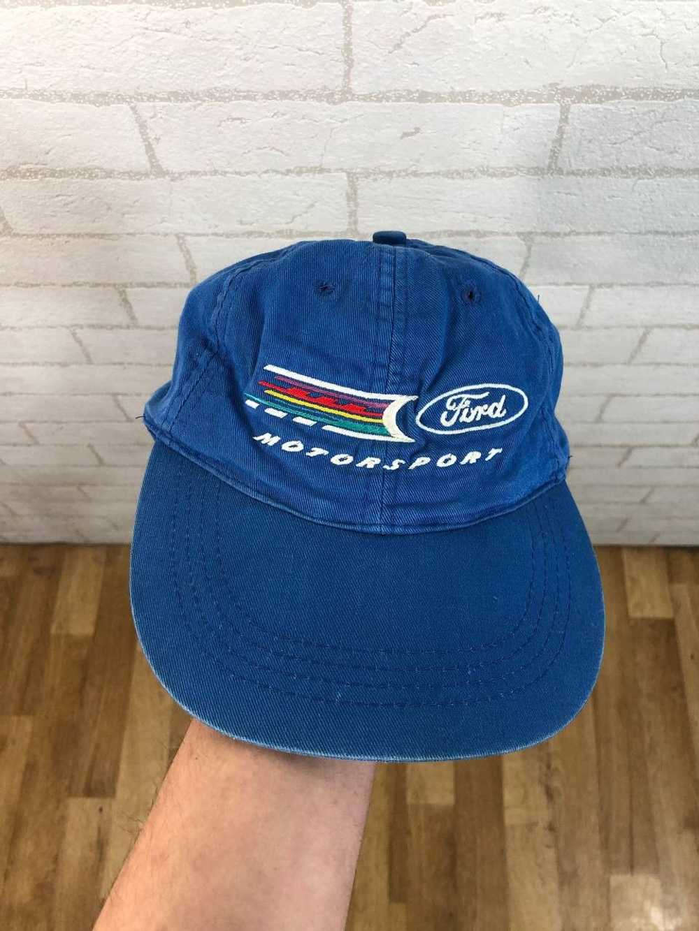 NASCAR Vintage Ford Racing Nascar Beanie Hat Skul… - image 3