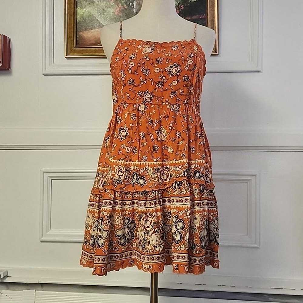 Urban Outfitters Hanna Medium Orange floral Babyd… - image 2