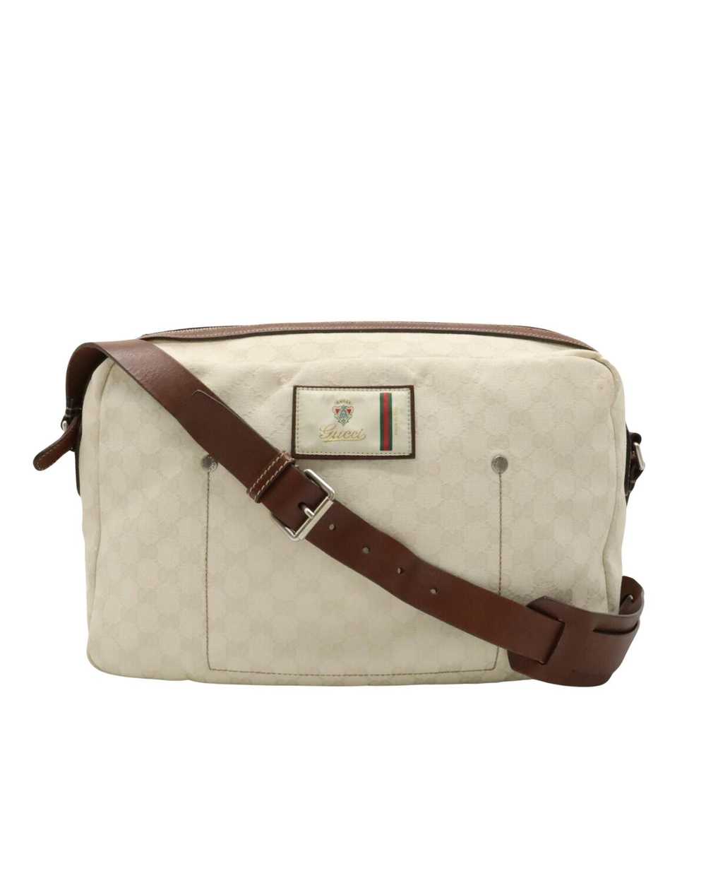 Gucci Canvas Shoulder Bag with Dust Bag by Luxury… - image 1