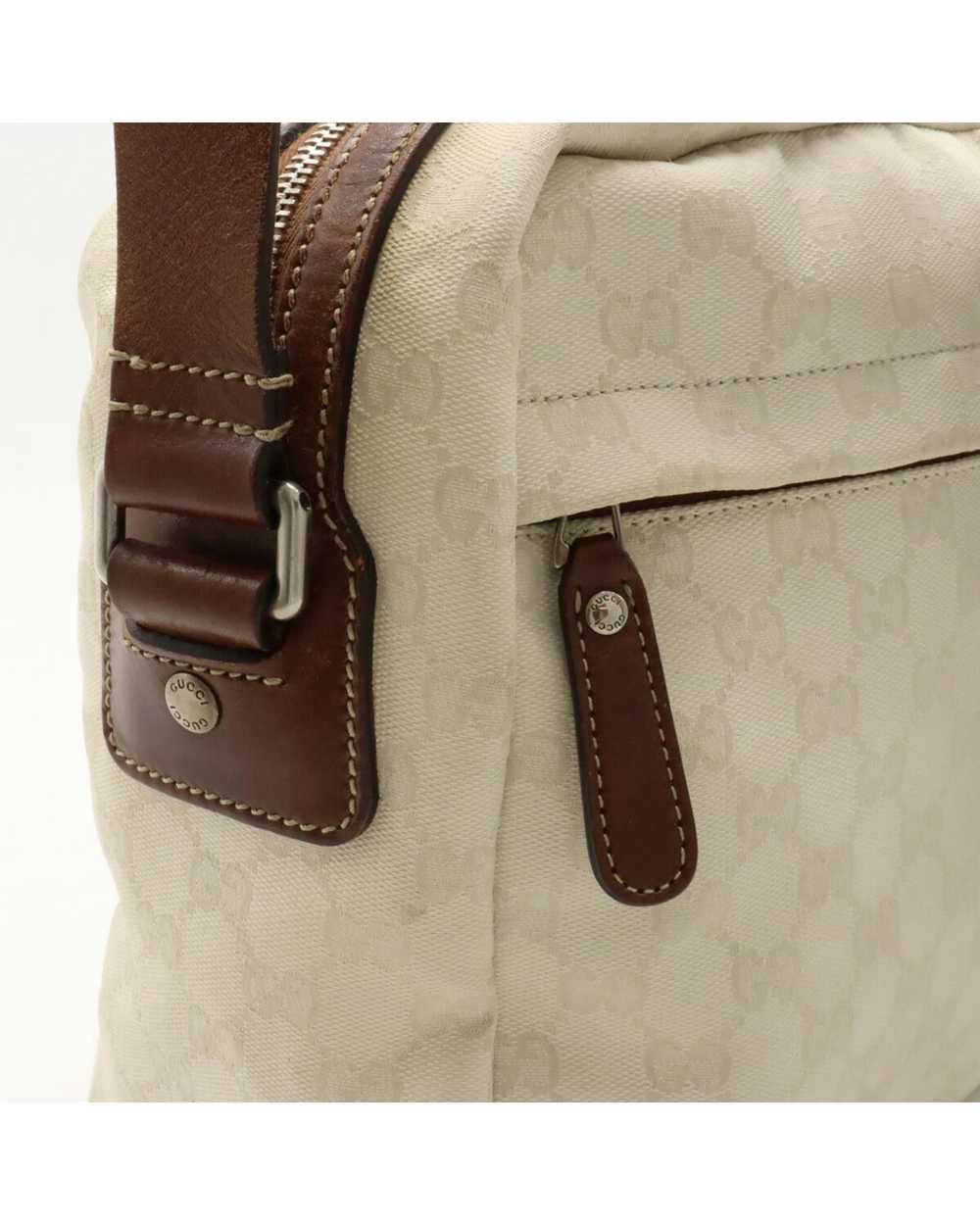 Gucci Canvas Shoulder Bag with Dust Bag by Luxury… - image 8