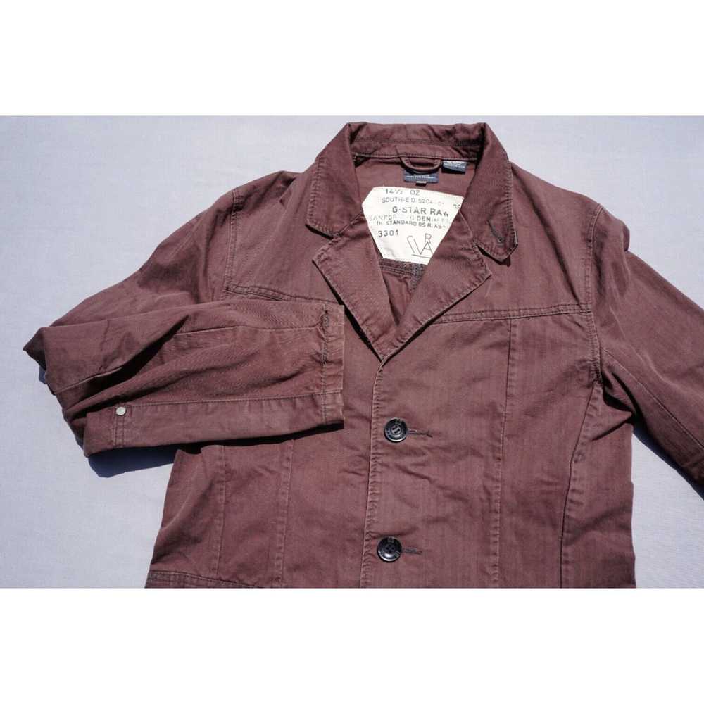 Vintage G-Star Raw 3 Button 3301 Long Jacket Roya… - image 1