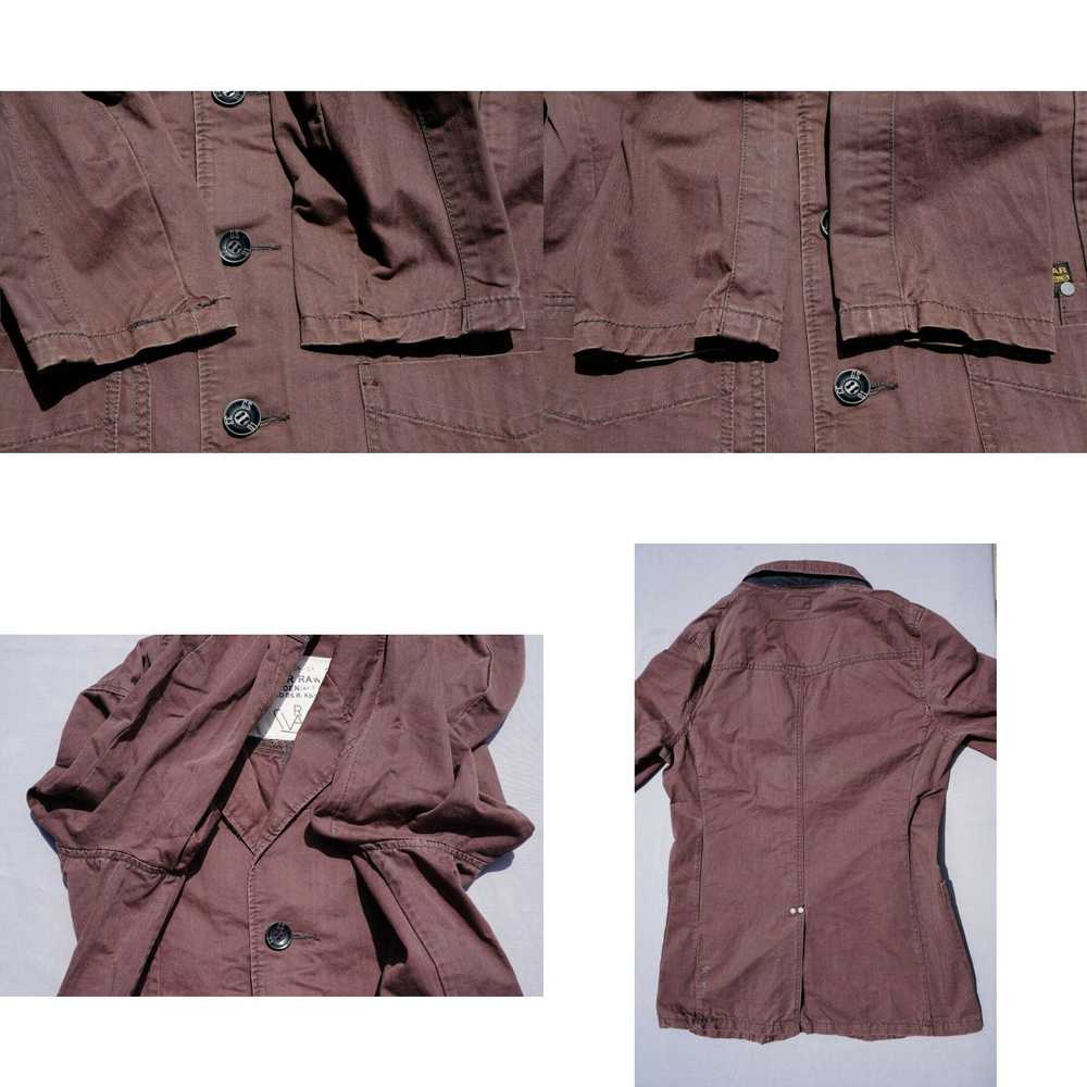Vintage G-Star Raw 3 Button 3301 Long Jacket Roya… - image 4