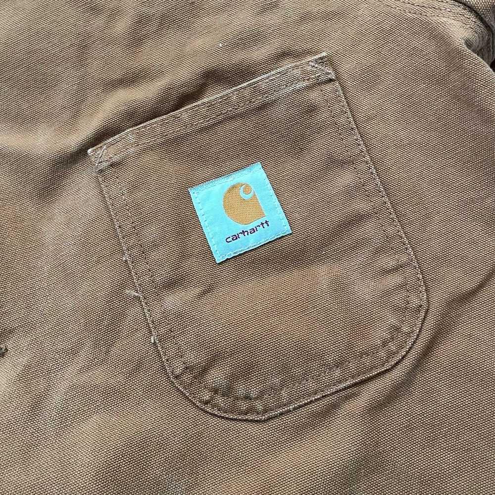 Carhartt Vintage Carhartt 1995 Quilted Chore Coat - image 4