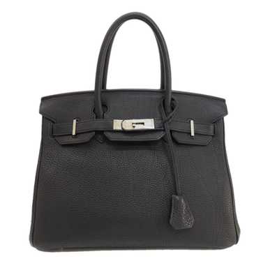 Hermes Hermes Birkin 30 Black Togo Handbag for Wo… - image 1