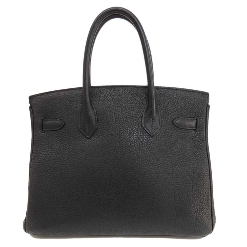 Hermes Hermes Birkin 30 Black Togo Handbag for Wo… - image 2