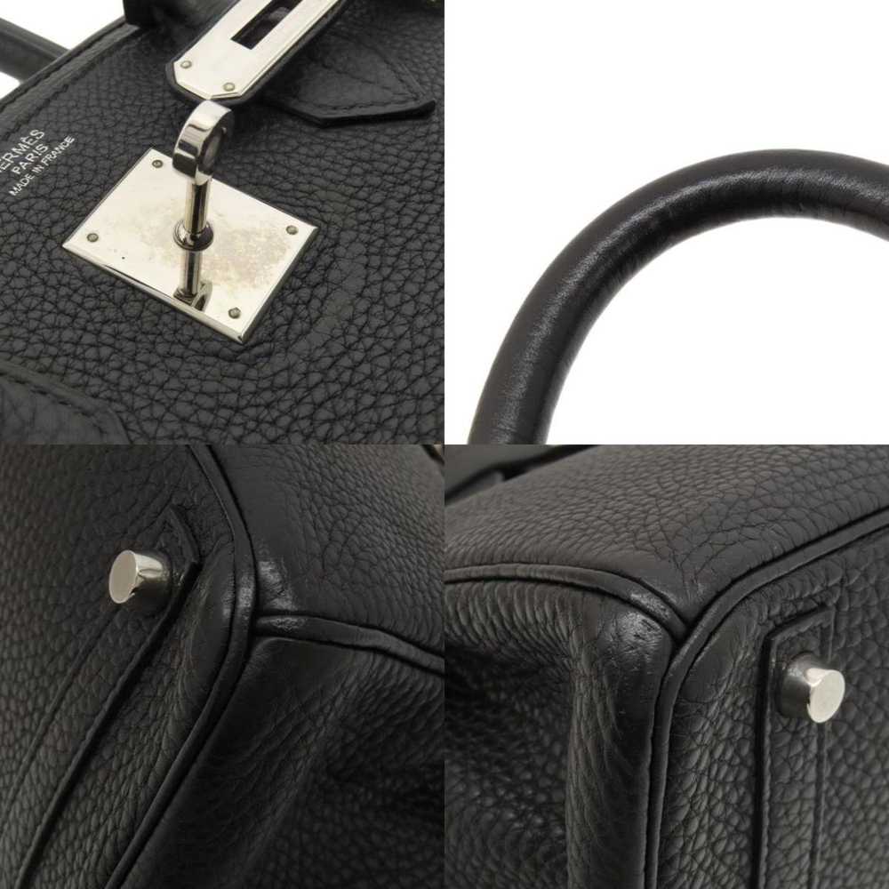 Hermes Hermes Birkin 30 Black Togo Handbag for Wo… - image 9