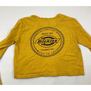 Dickies Dickies Shirt Womens Size Large L Yellow … - image 1
