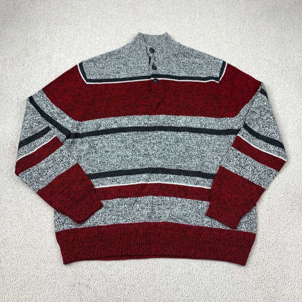 Chaps Chaps Pullover Heather Knit Sweater Men's S… - image 1