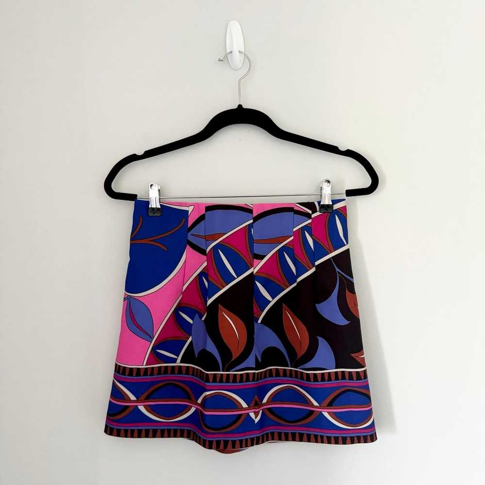 Zara Pucci Style High Waisted Printed Mini Skirt - image 3