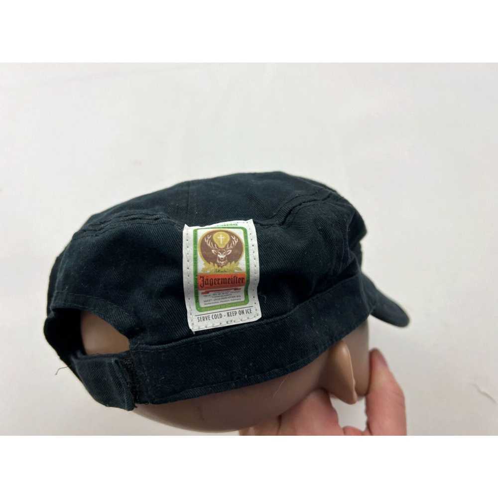 Vintage Jagermeister Hat Cap Strapback Black Adju… - image 2