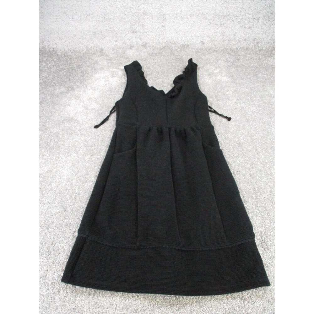 Vintage Maeve A-Line Dress Womens Small Black Sle… - image 1